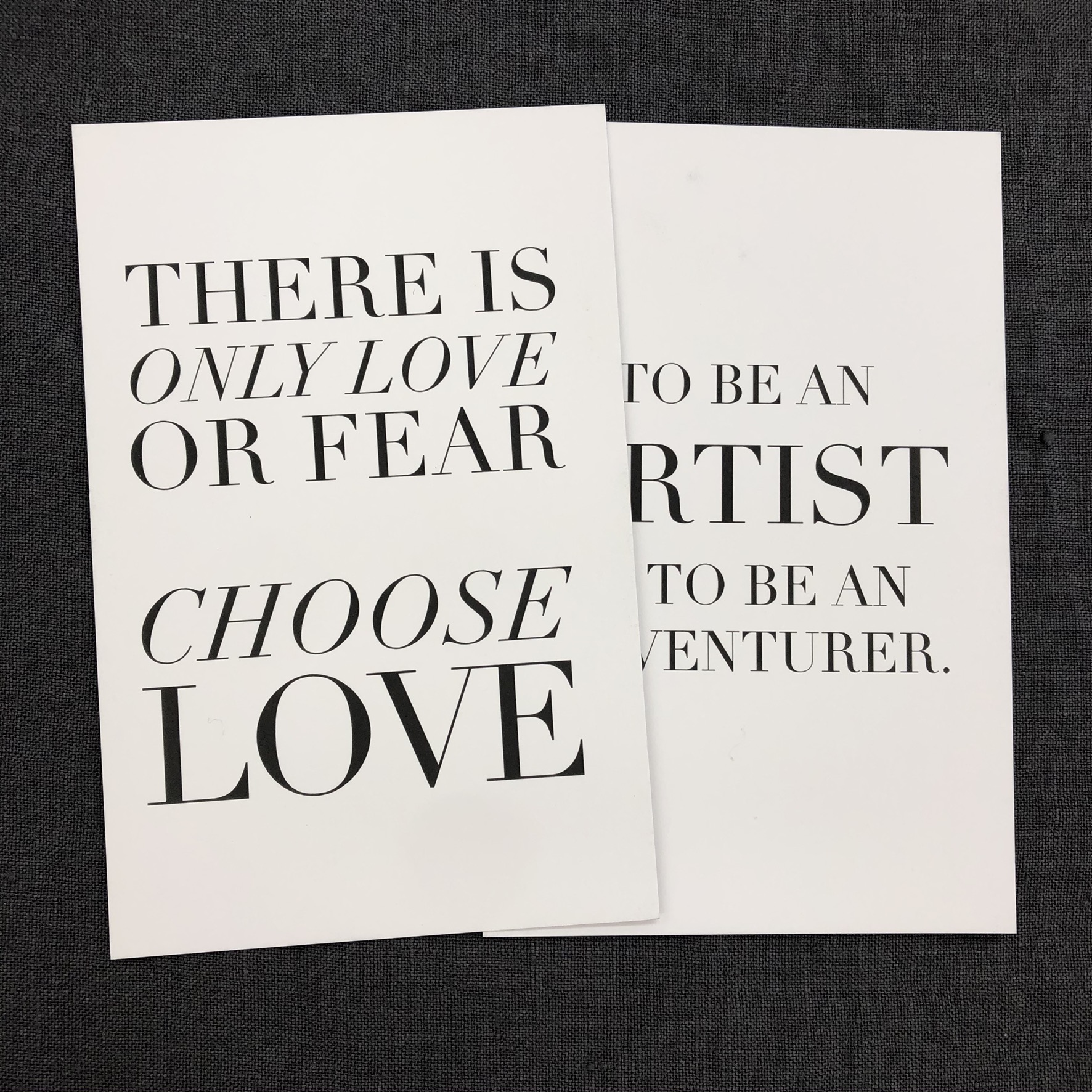 Encouragement Cards