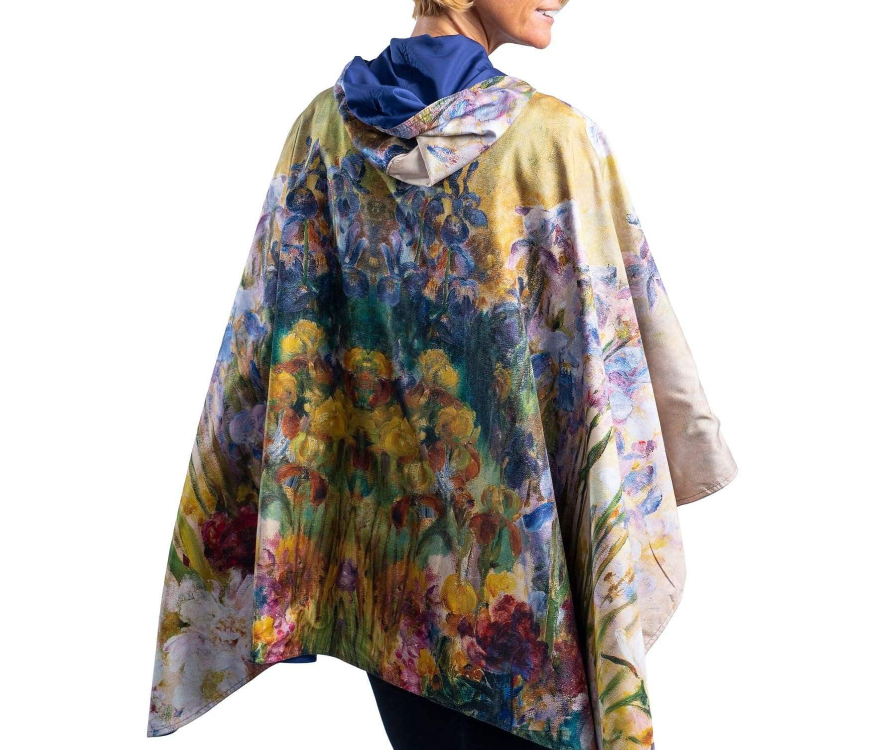 Fine Art RainCaper- Tiffany “ Peonies & Iris”